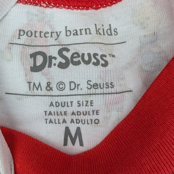 Pottery Barn kids. Adult Dr. Seuss's The Grinch  Pajama Set Size M unisex - Picture 2 of 8